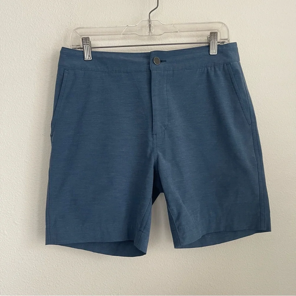 Faherty Heather All Day Shorts